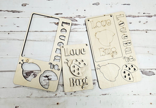 Love Bug A5618N: 3D pop out kits
