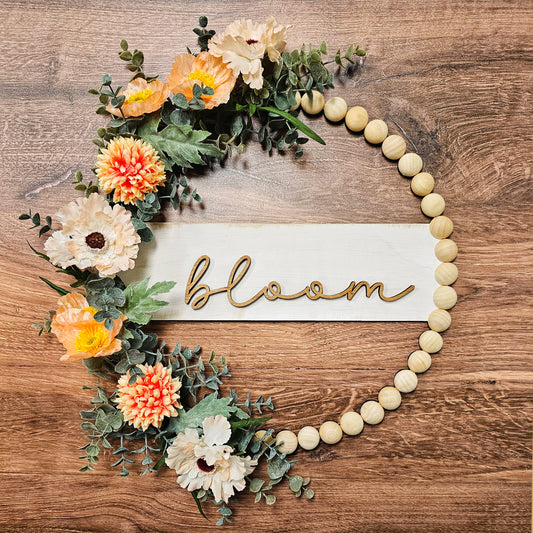 Bloom Floral door hanger A5687: Novelty door hanger