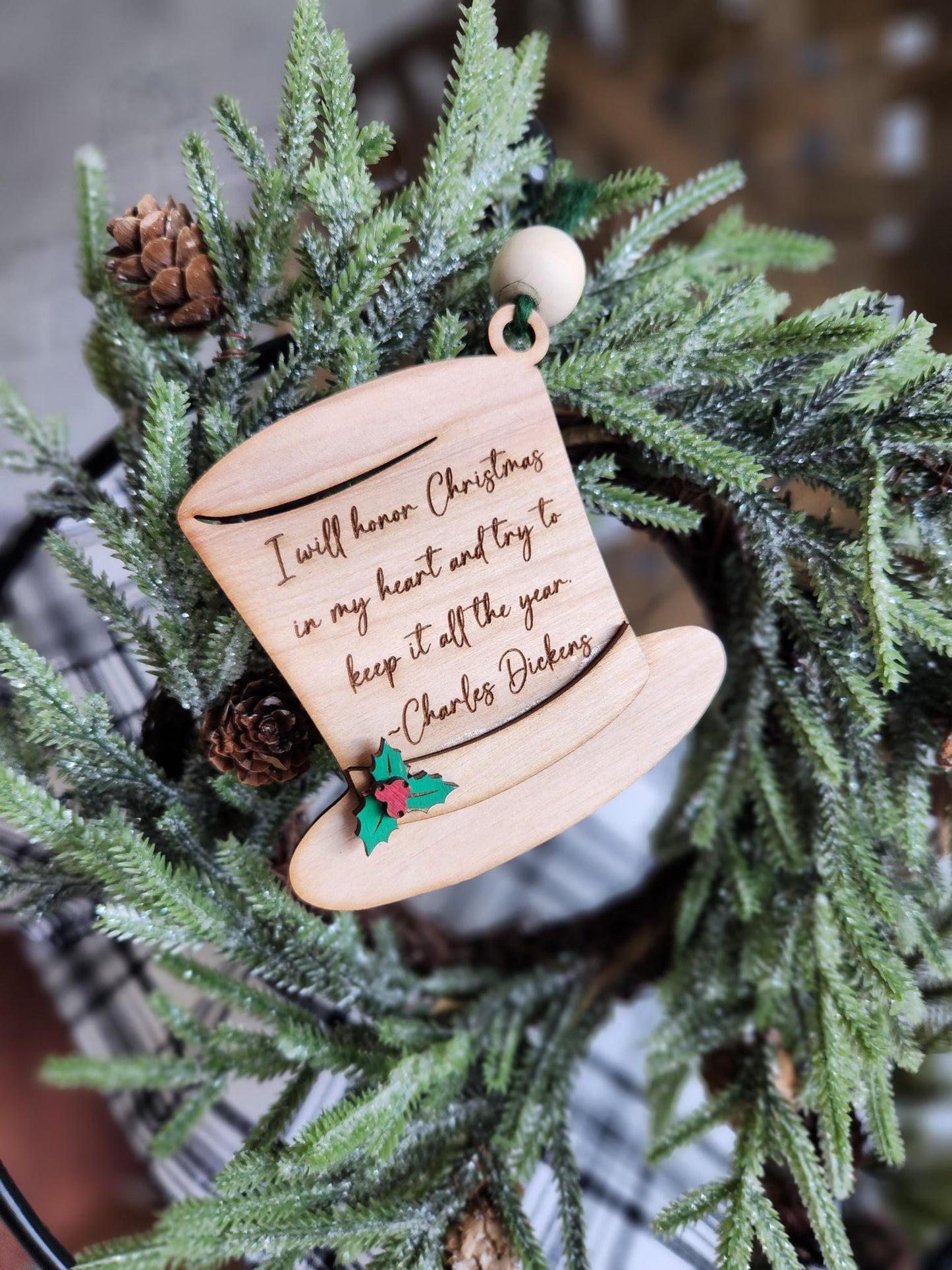 I will honor Christmas in my heart A3530N