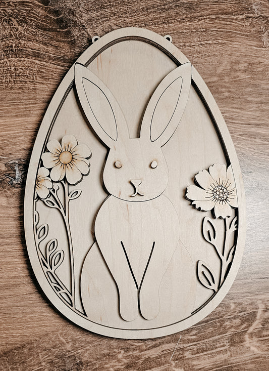 Bunny A5837: 3D Oval Door hanger