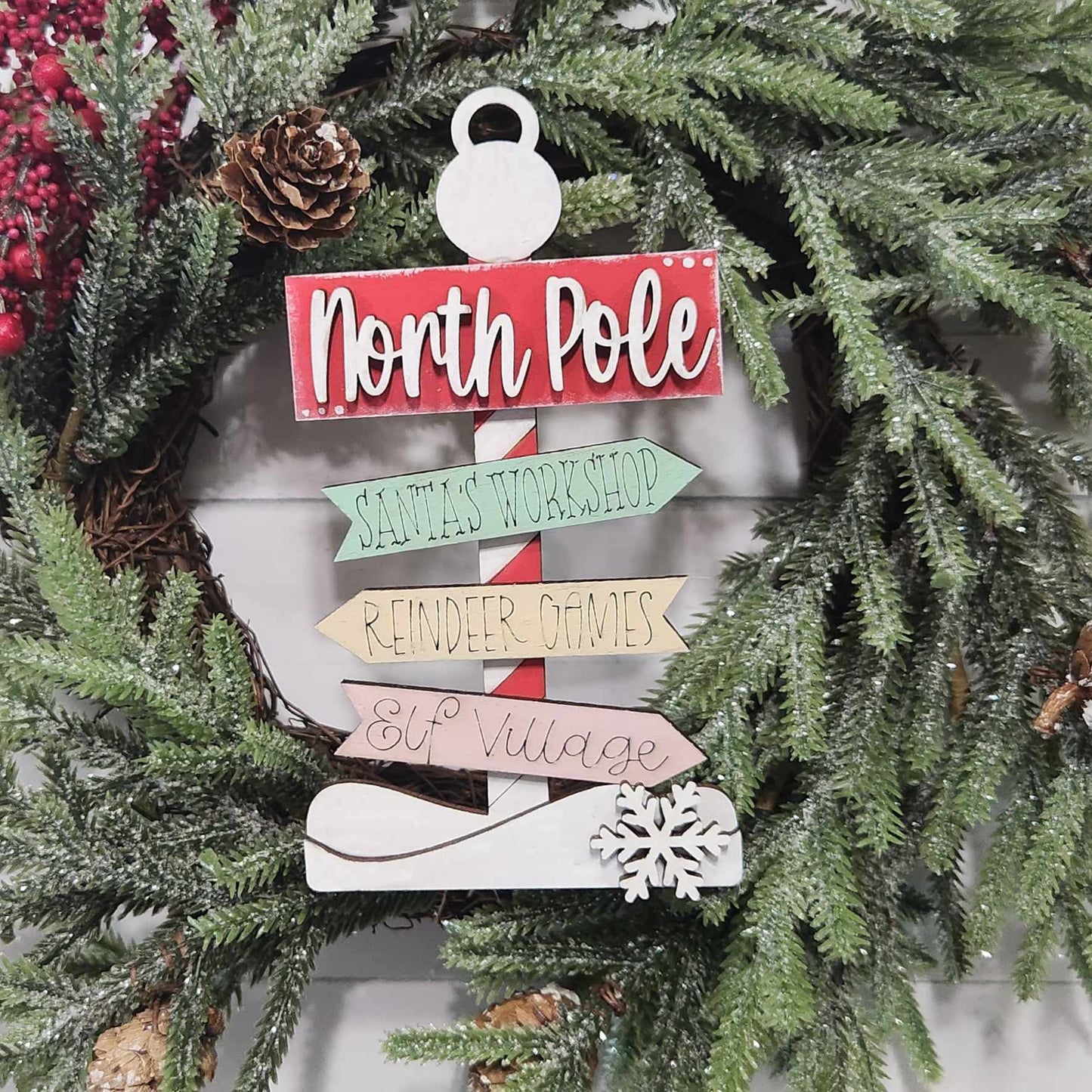 North Pole A1940N: 3D Ornaments