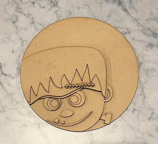 Frankenstein A1985N 3D round door hanger