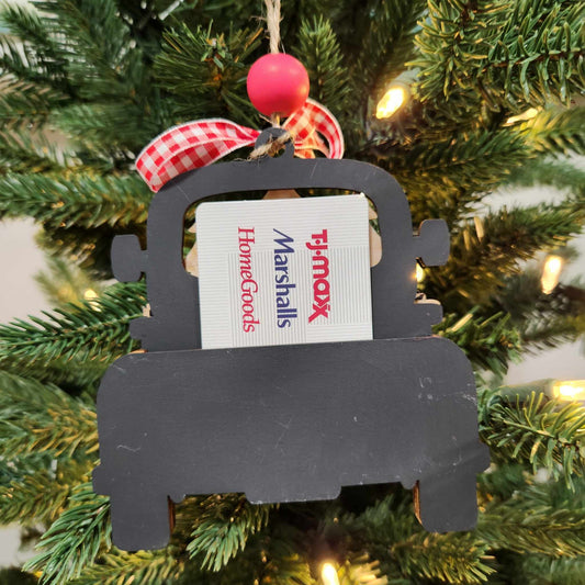 Farmtruck gift card holders A5609N: 3D Ornaments