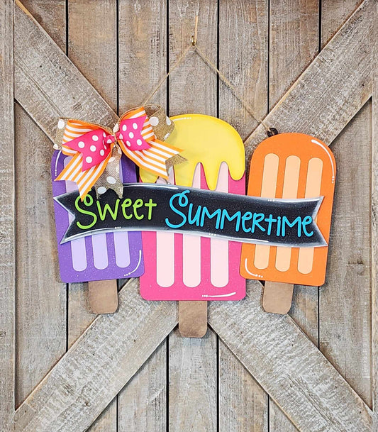 Sweet Summertime: Novelty door hanger