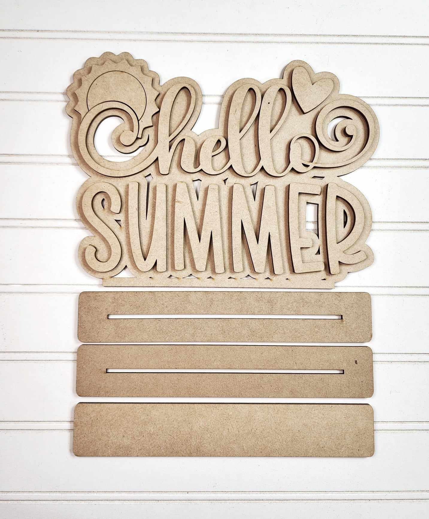 Hello Summer A5707: Chunky Shelf Sitter