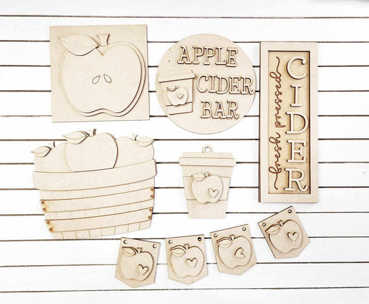 Apple cider tray A5734: Tiered Tray Collection