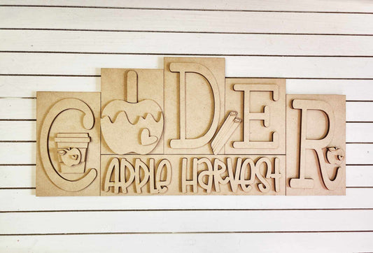 Cider A5736: Word Block sets