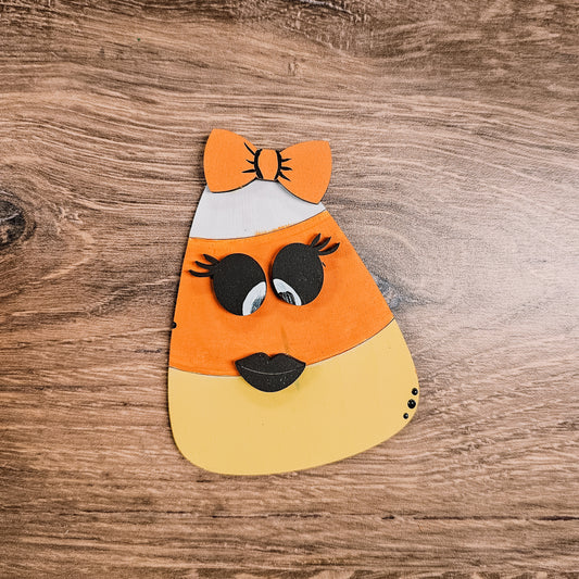 Candy Corn Cutie A5744: 3D pop out kits