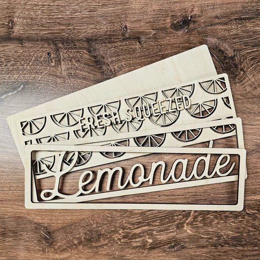 Fresh Squeezed Lemonade A5720: 3D Plank