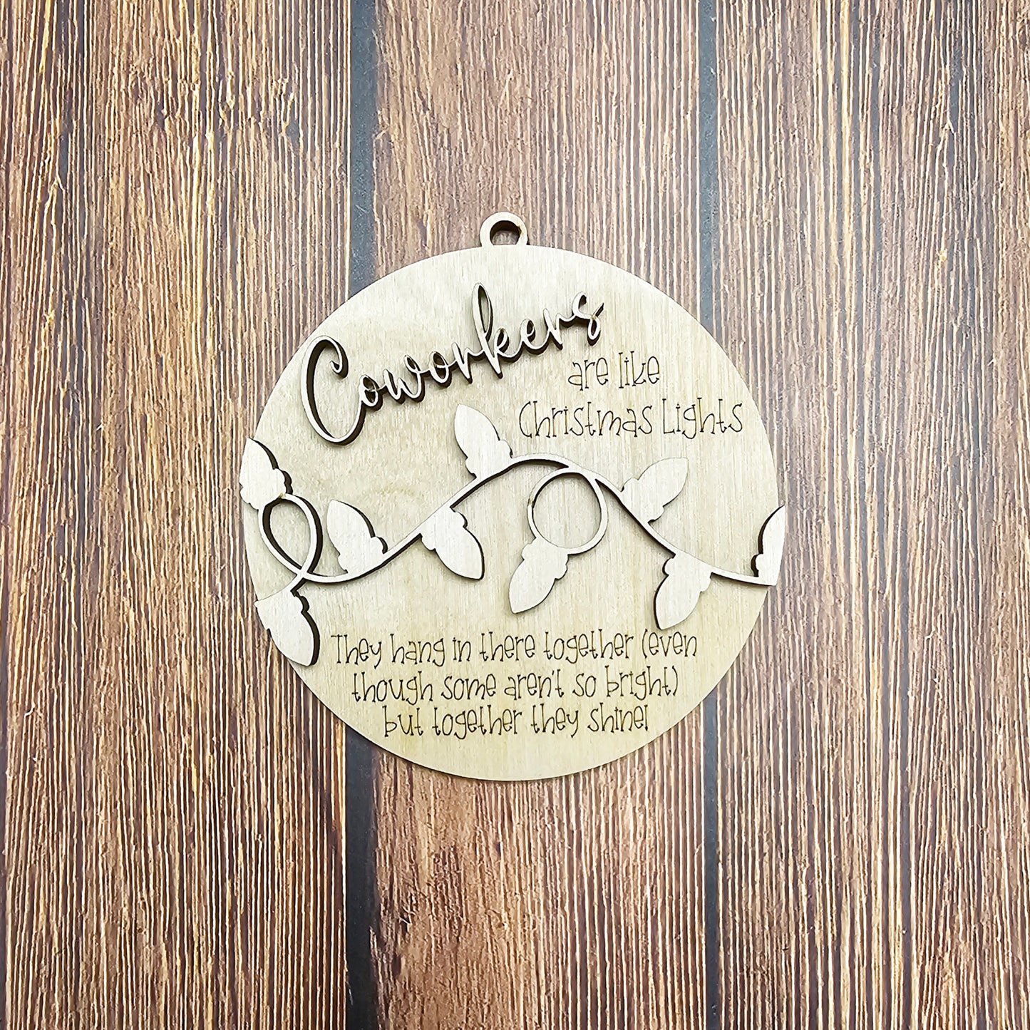 Families are like Christmas lights A5970N : 3D Ornaments