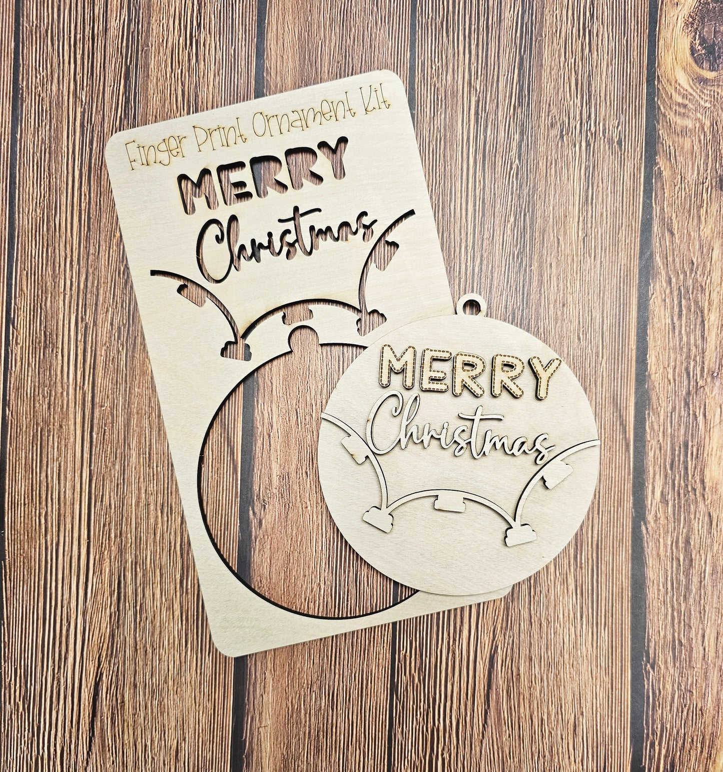 Fingerprint ornament kit A7577N: pop out kits