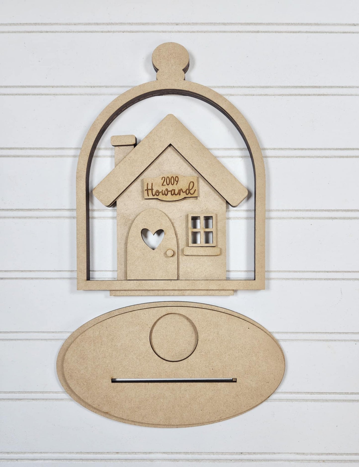 Home cloche votive holder A5843: Chunky Shelf Sitter