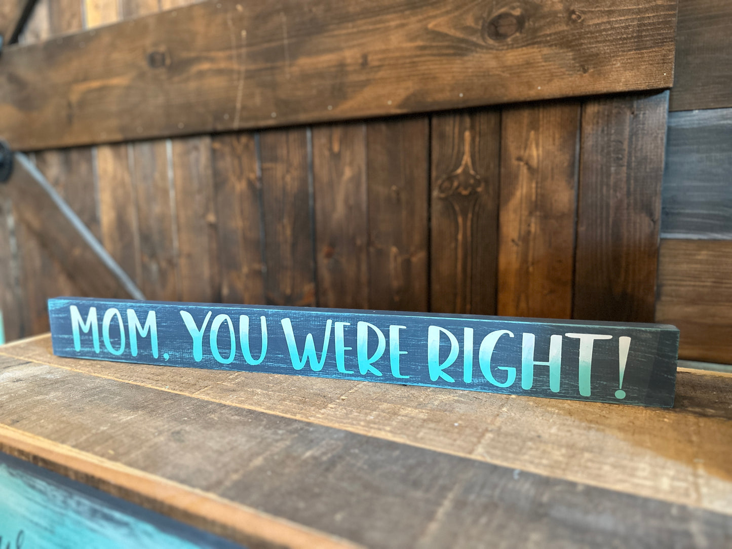 Mom, you were right! Plank Design A1865N