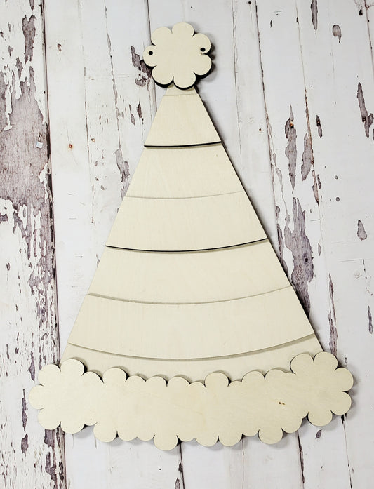 Party Hat A1930N: 3D round door hanger