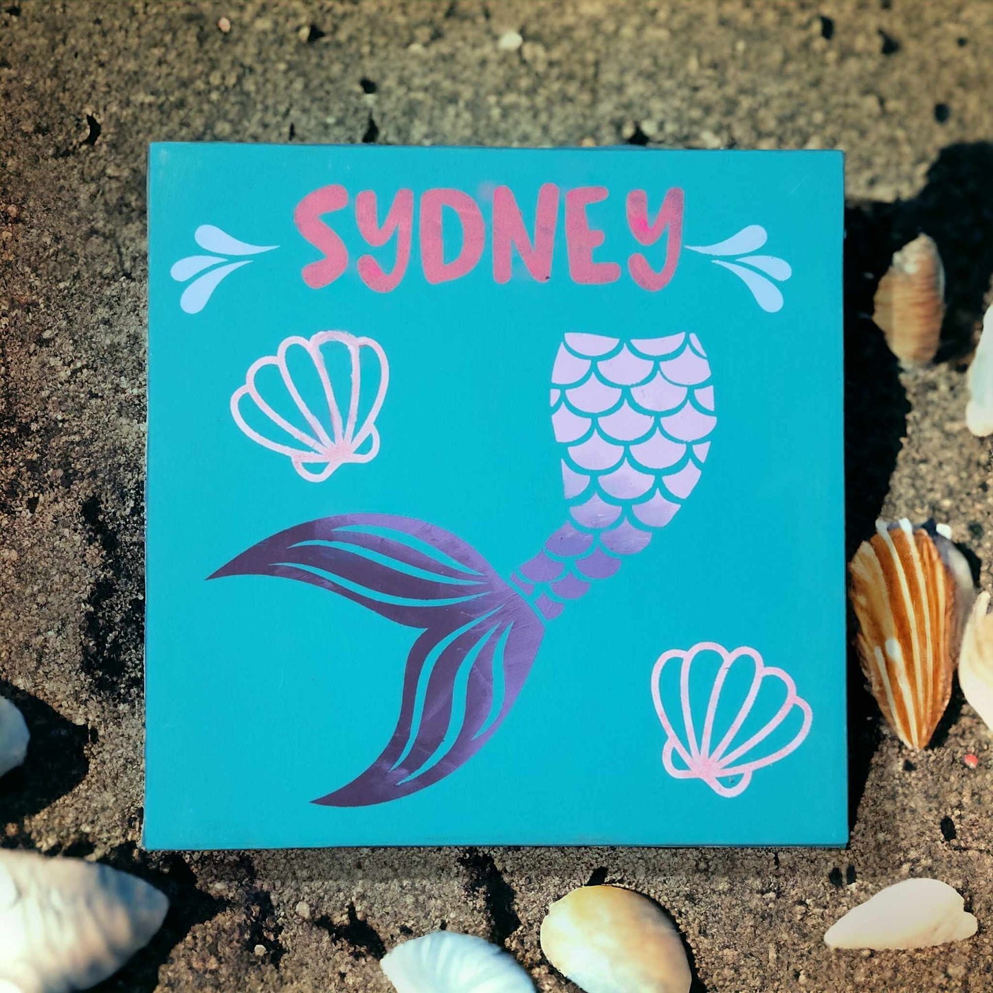 Mermaid tail A5652N: Square Design