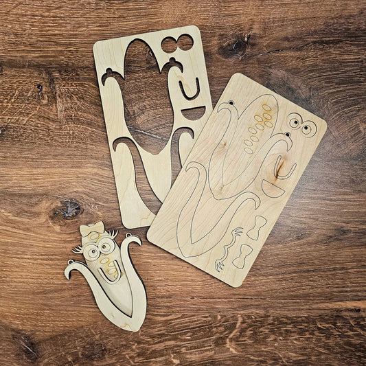 Corn Cob Cuttie A5724: 3D pop out kits