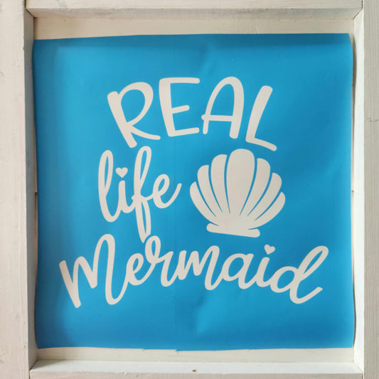 Real life Mermaid A5947: Square Design
