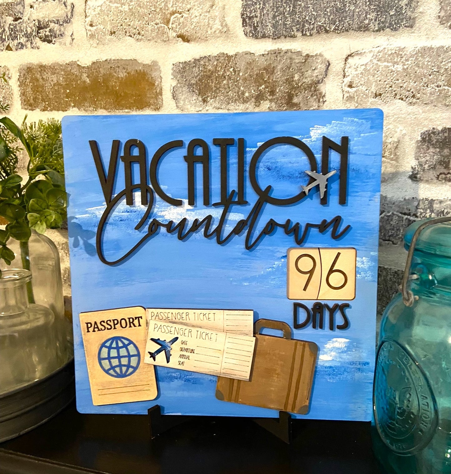 Vacation Countdown A5630N: 3DSquare Design