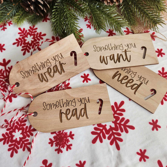 Gift tags A8443N: 3D Ornaments