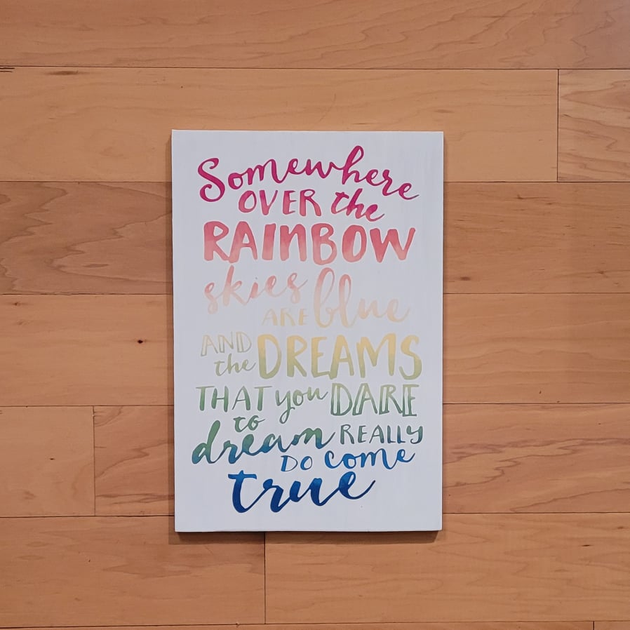 Somewhere over the rainbow: Rectangle A1534N