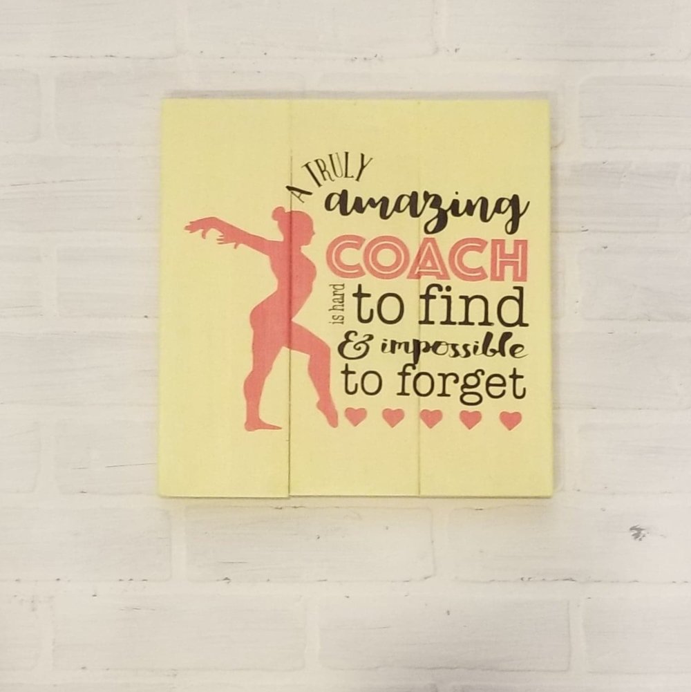 A truly amazing Coach is hard to find and impossible to forget: Square Design A1238N