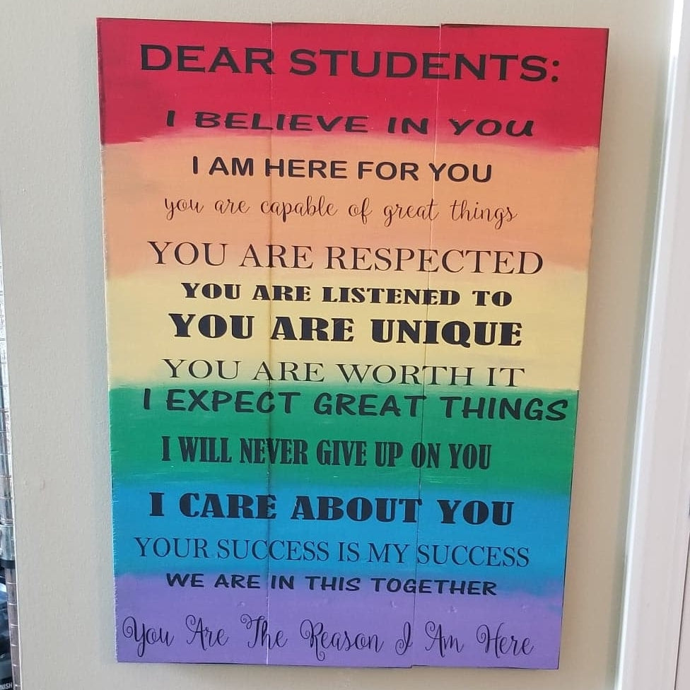 Dear Students: Rectangle A1355N