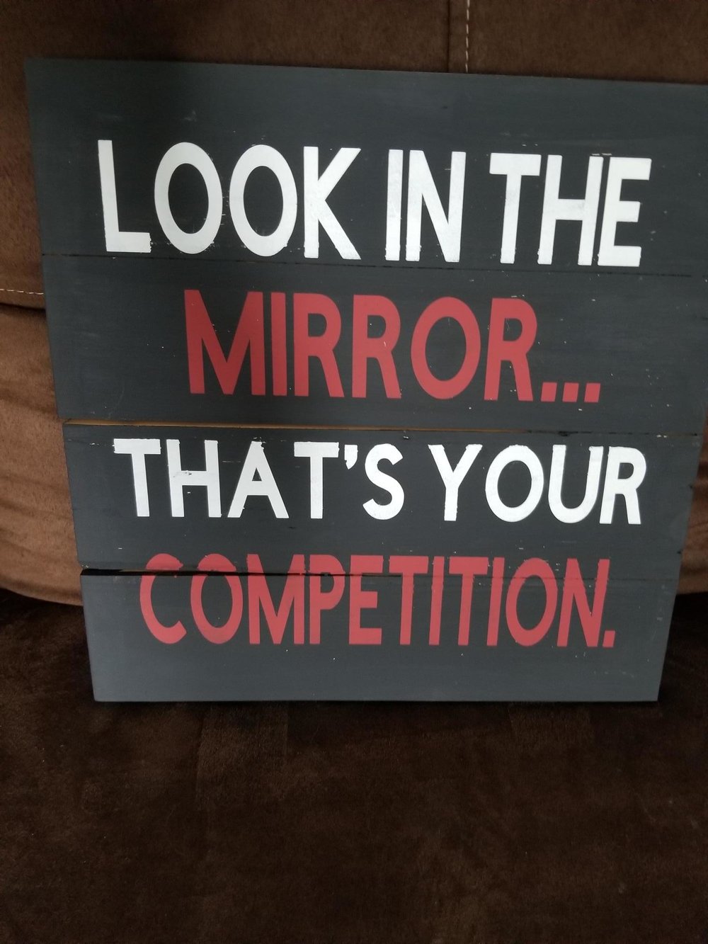 Look in the Mirror That's your Competition: Square Design A1268N