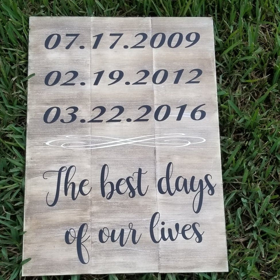 The best days of our lives: Rectangle A1394N