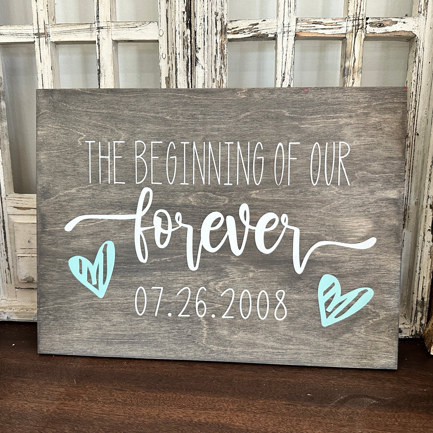 The beginning of our forever: Rectangle A1767N