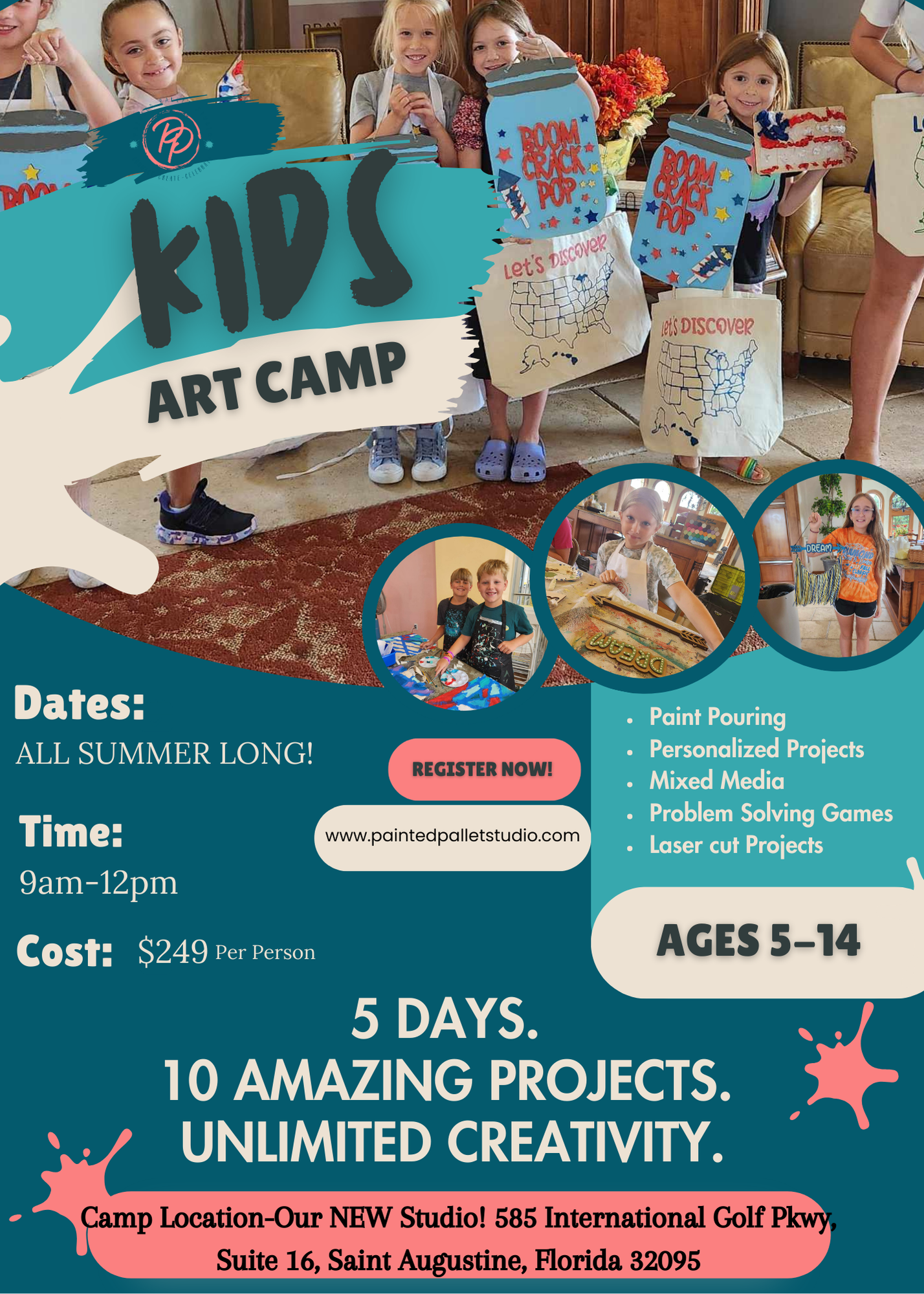 2025 Kids Summer Creativity Camp!