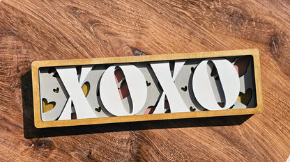 XOXO: 3D Plank A5620N