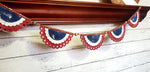 Patriotic bunting:  Banner A1857N