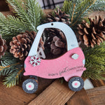Baby's First Christmas Little Car: 3D Ornaments A4331N