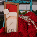 Be Jolly: 3D Plank_Framed A6796N