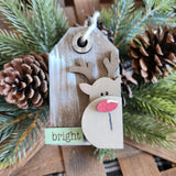 Oversized Chunky gift tags: 3D Ornaments A8445N