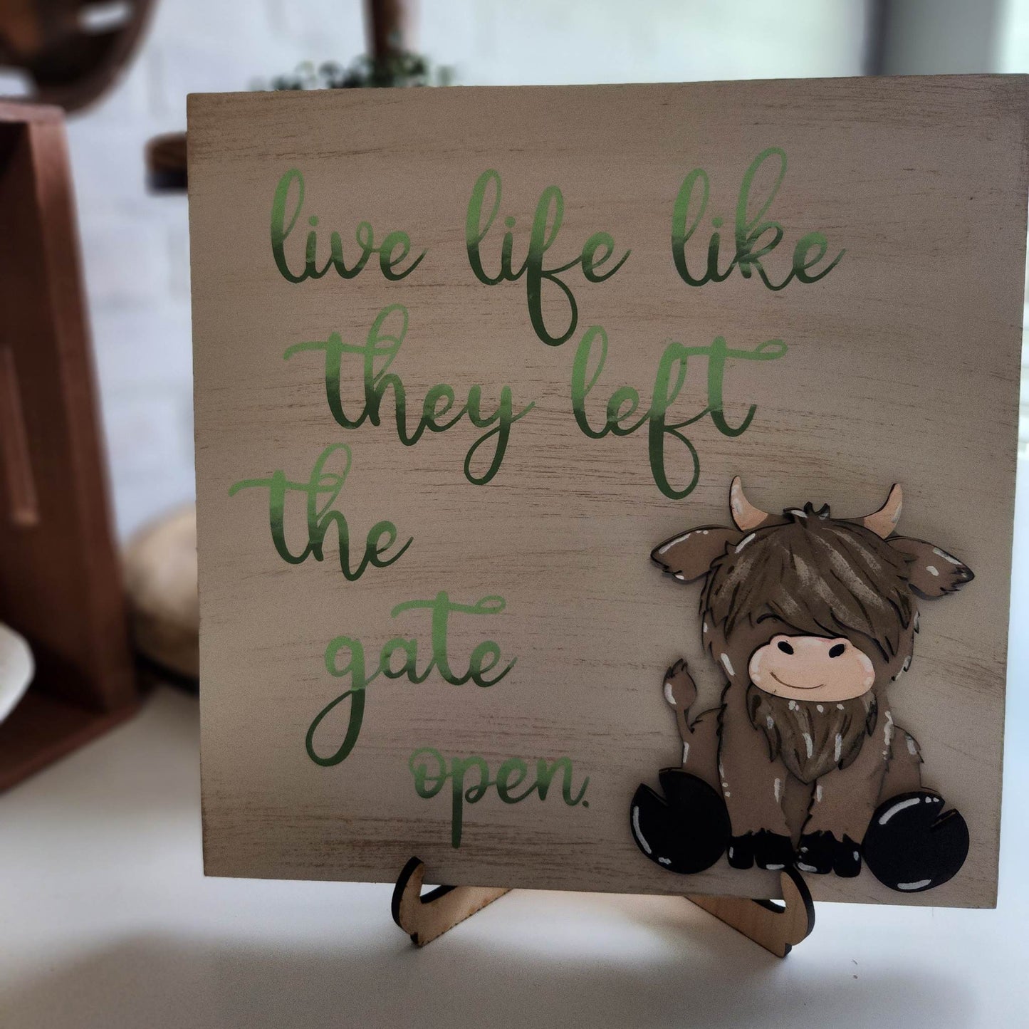 Live life like they left the gate open: 3DSquare Design A1891N