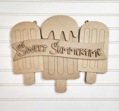 Sweet Summertime: Novelty door hanger