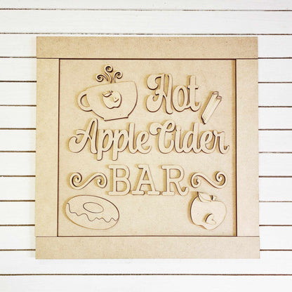 Hot apple cider bar:  3DSquare Design