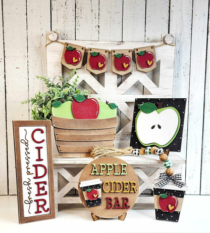 Apple cider tray: Tiered Tray Collection