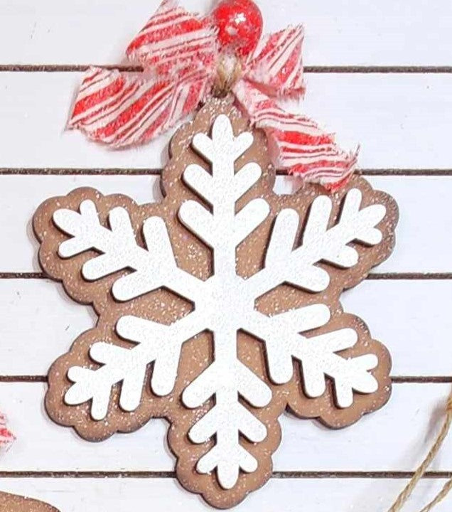 Gingerbread ornaments: 3D Ornaments