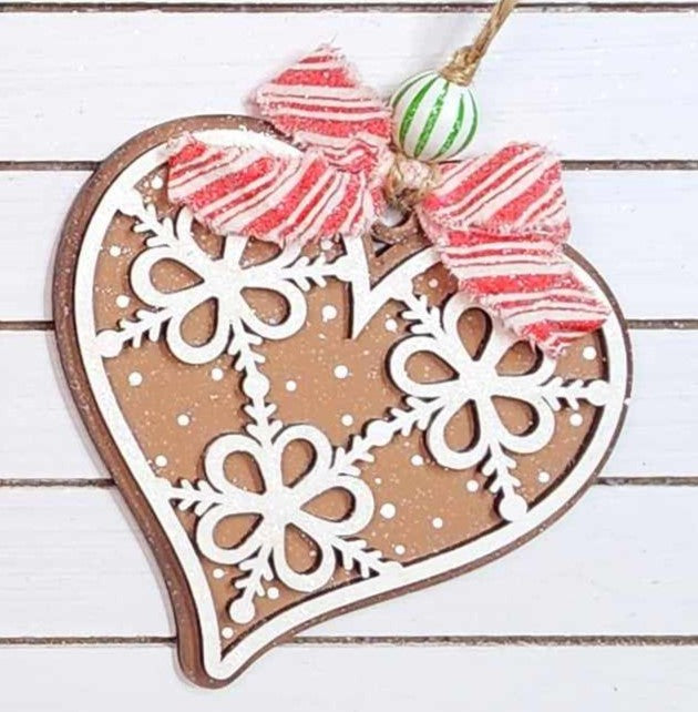 Gingerbread ornaments: 3D Ornaments