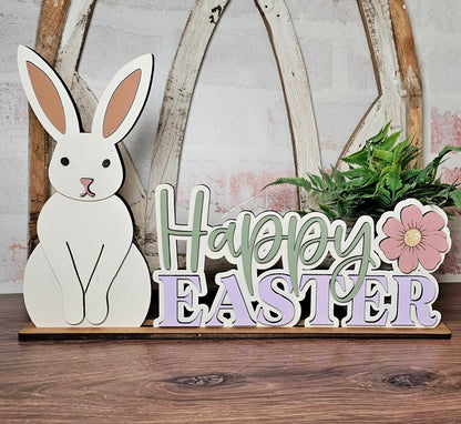 Happy Easter: Chunky Shelf Sitter