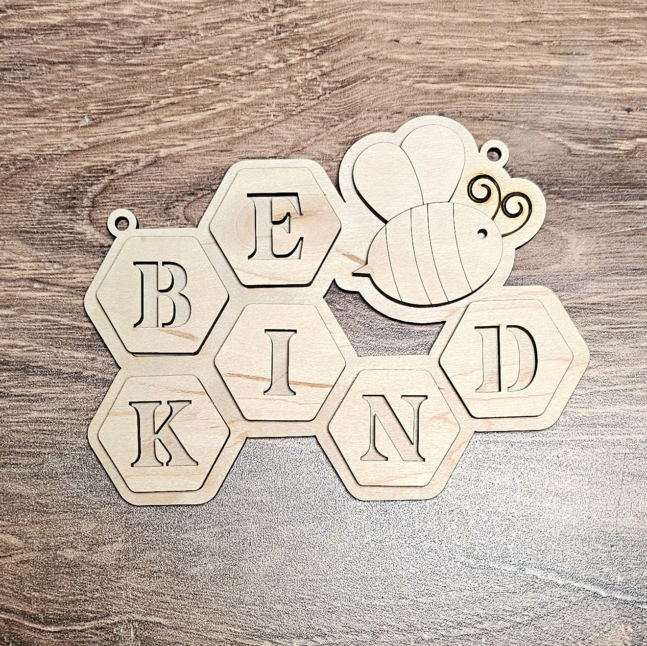 BE KIND:  3D pop out kits