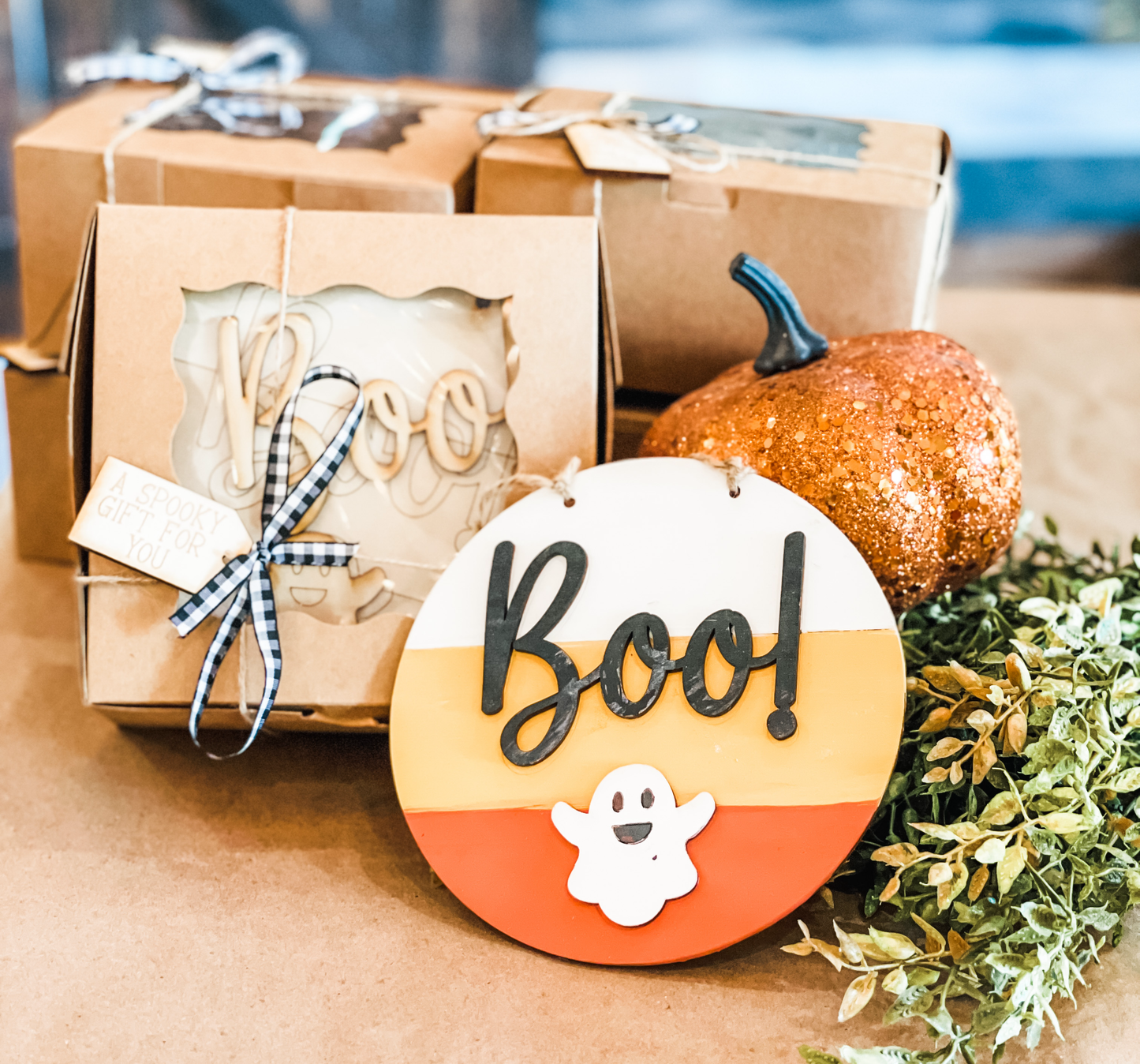 Boo! Ghostly diy craft kit