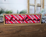 Chunky Christmas Shelf Sitter: 3D Plank A4342N