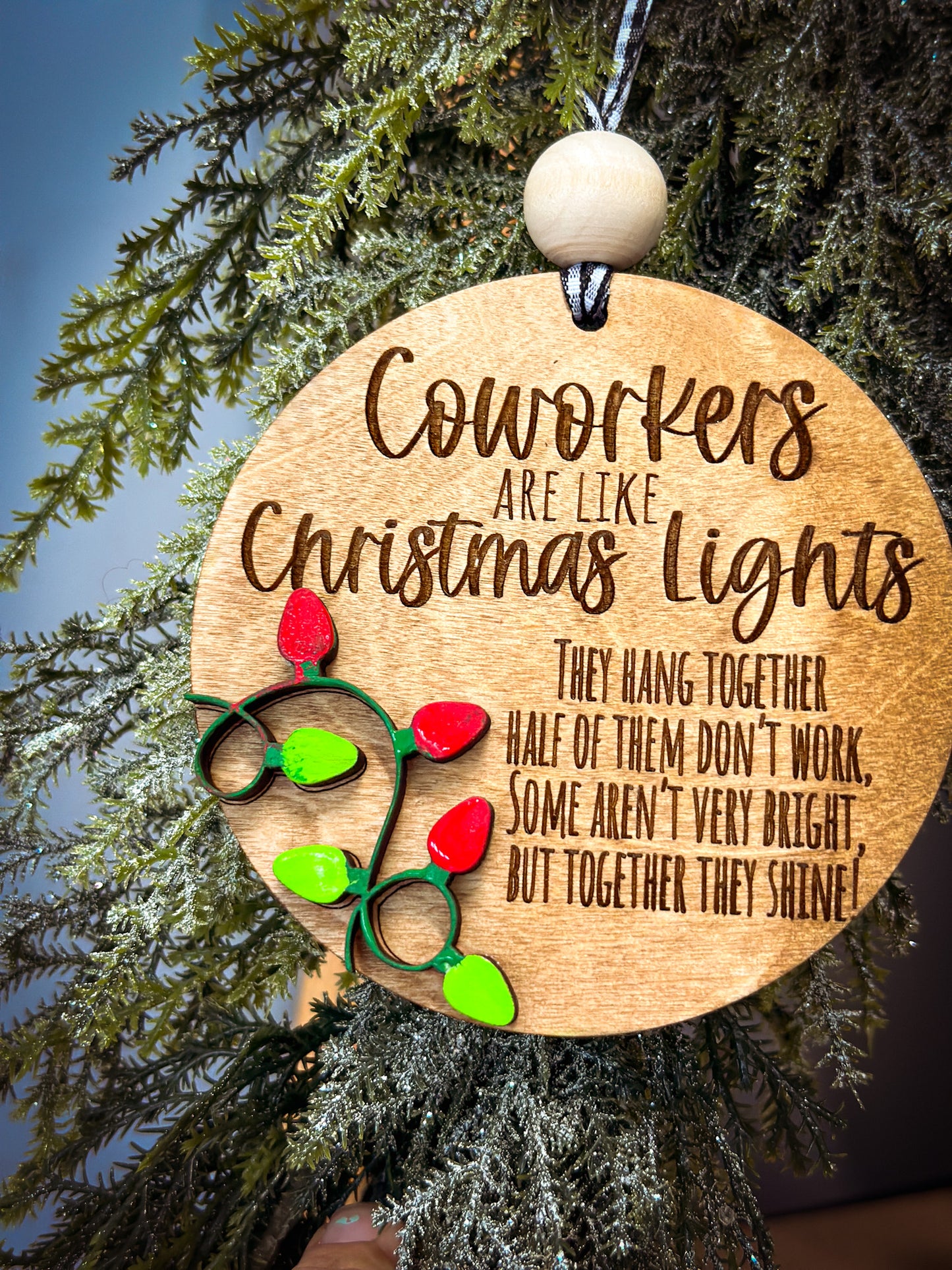 Coworkers are like Christmas lights: 3D Ornaments A5152N