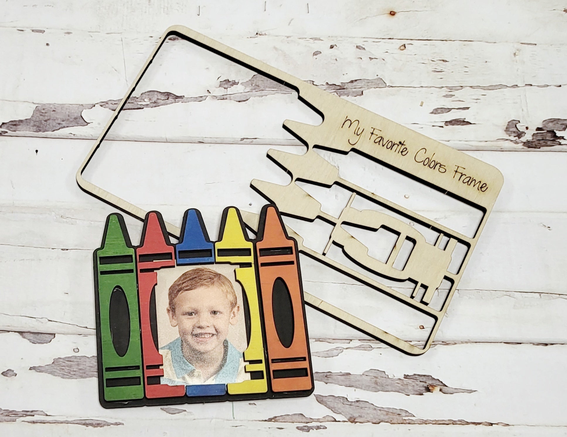 My favorite colors frame: 3D pop out kits A1934N – Painted Pallet Studio