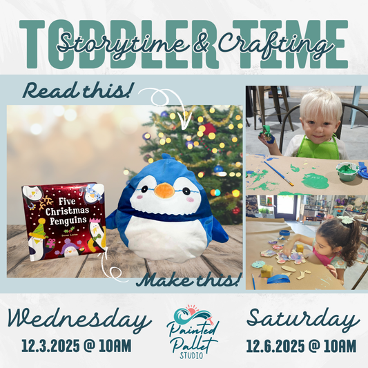 12/3 & 12/6  @10am Five Christmas Penguins Toddler Time