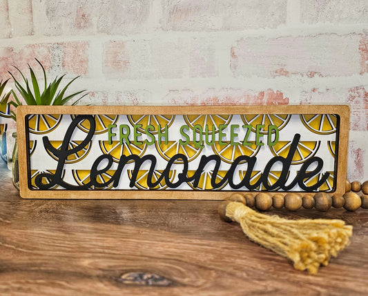 Fresh Squeezed Lemonade: 3D Plank