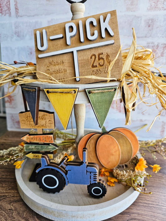 U-Pick Harvest Fest: Tiered Tray Collection